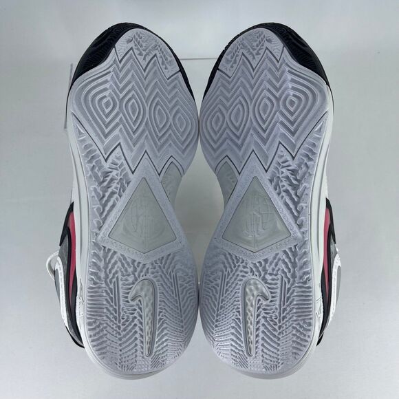 Nike Air Zoom Kyrie 8 White University Red Black Men's 8 | DJ6017-100 | NEW - Picture 7 of 9